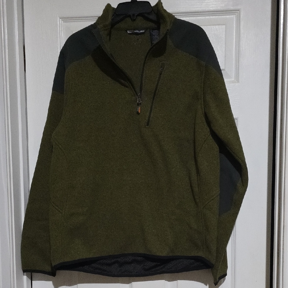 5.11 Tactical Forest Green Fleece‎ Pullover